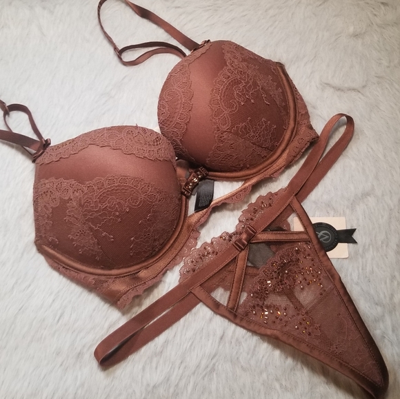 Victoria's Secret Designer Collection Bra & Thong